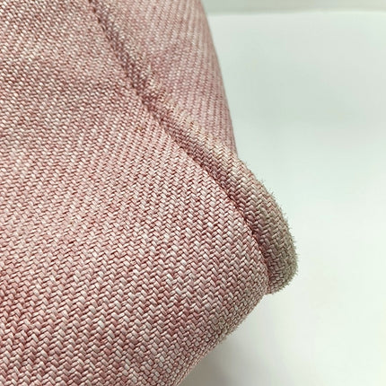 Chanel Deauville Tote Medium Pink Denim White Leather Top Handle