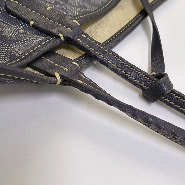 Goyard Saint Louis Tote GM Large Grey Goyardine Canvas