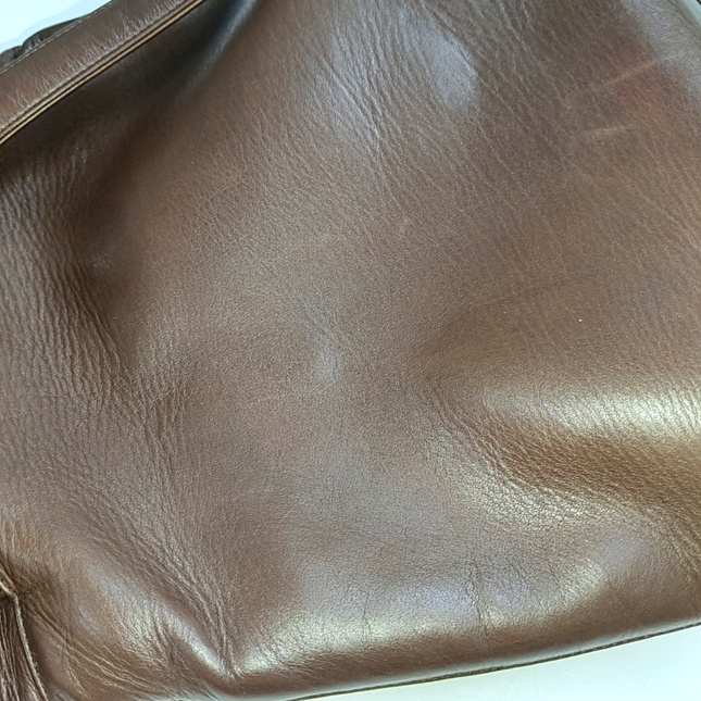 Chanel Vintage Backpack Tan Brown Calfskin Leather