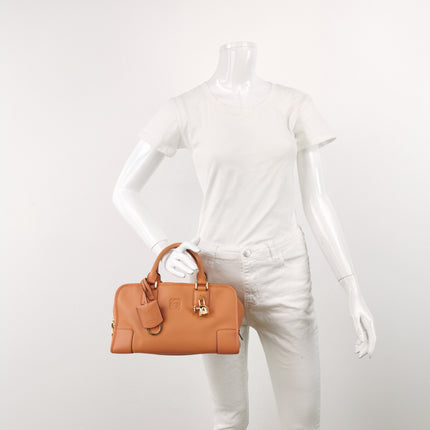 Loewe Amazona 28 in Orange Leather Goat Special Edition