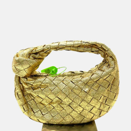 Bottega Veneta Jodie Mini Gold Leather Rare-Luxbags