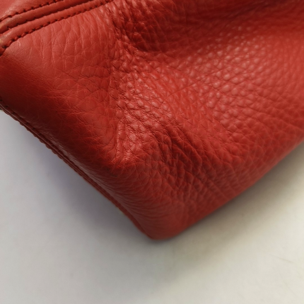 Chanel Cerf Executive Large Coral Pink Leather Handbag 40cm