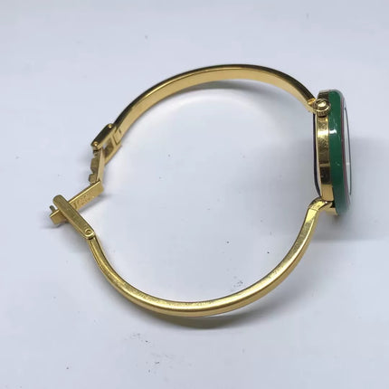 Gucci Play Watch Rainbow Interchangable Ceramic Bazel Bangle Watch 12 Colors