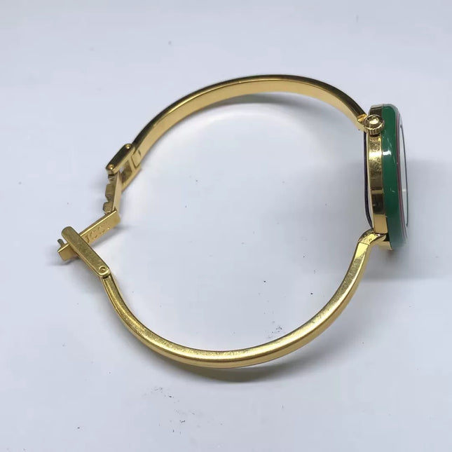 Gucci Play Watch Rainbow Interchangable Ceramic Bazel Bangle Watch 12 Colors