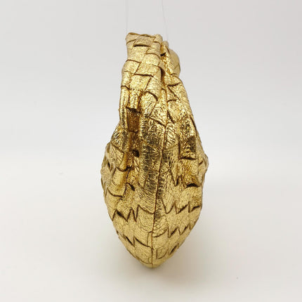 Bottega Veneta Jodie Mini Gold Leather Rare