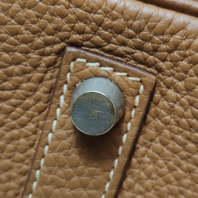 Hermes Birkin 35 Gold Togo Calfskin Leather Palladium Hardware 2004