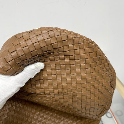 Bottega Veneta Belly Hobo Milk Chocolate Brown Maxi 50cm Intrecciato Leather