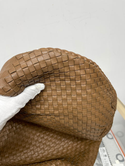 Bottega Veneta Belly Hobo Milk Chocolate Brown Maxi 50cm Intrecciato Leather