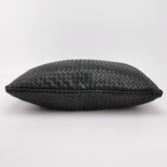 Bottega Veneta Veneta Hobo Maxi Black Leather 51cm