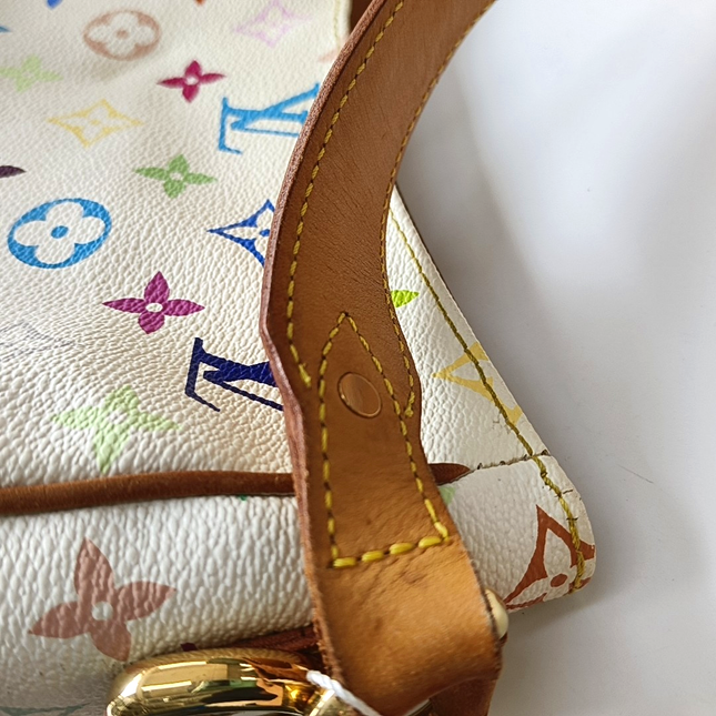 Louis Vuitton x Takashi Murakami Lodge Large White Multicolor