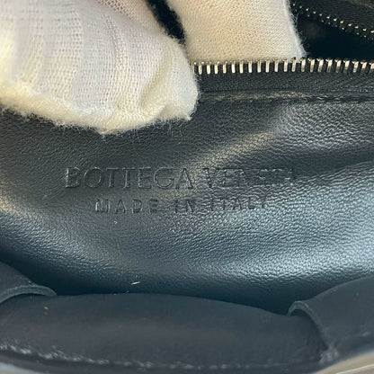 Bottega Veneta Padded Cassette Black Leather