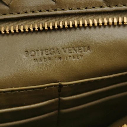 Bottega Veneta Cabat Tote Olive Green Suede Leather 38cm