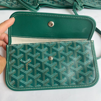 Goyard Saint Louis Tote PM Medium Green 2019