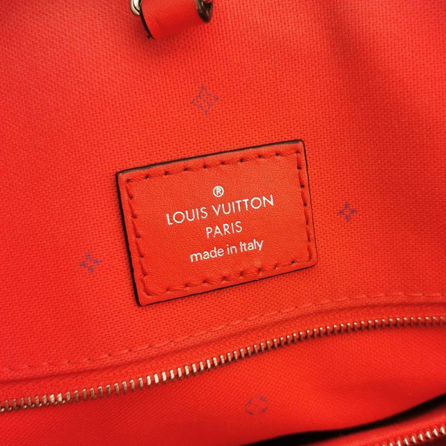 Sold Louis Vuitton OnTheGo Monogram Escale Rouge Leather GM Tote Bag