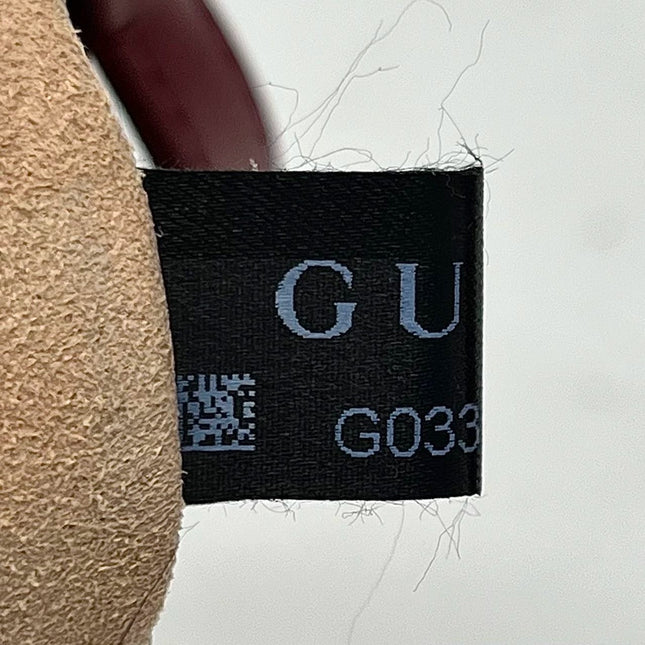 Sold Gucci Jackie 1961 Mini Red Burgundy Leather Bag