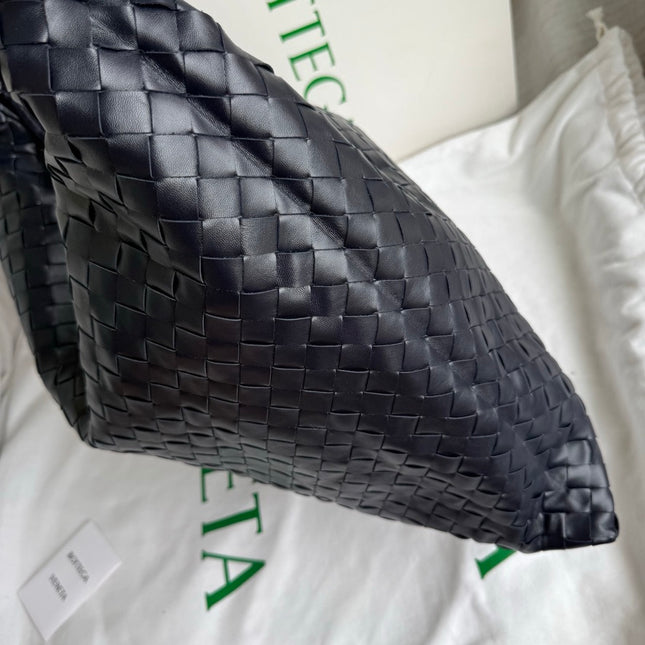 Bottega Veneta Hop Large Leather Navy Hobo Bag 55cm