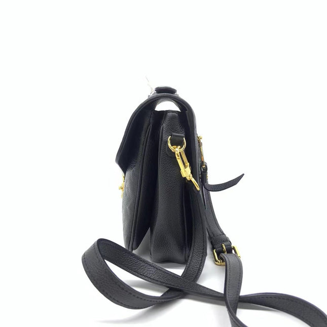 Sold Louis Vuitton Pochette Métis Monogram Empreinte Leather Black