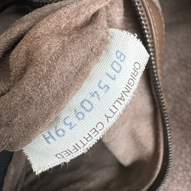 Bottega Veneta Hobo Bag Large Milk Chocolate Brown Lambskin leather 47cm