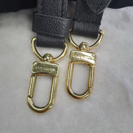 Sold Louis Vuitton Pochette Métis Monogram Empreinte Leather Black