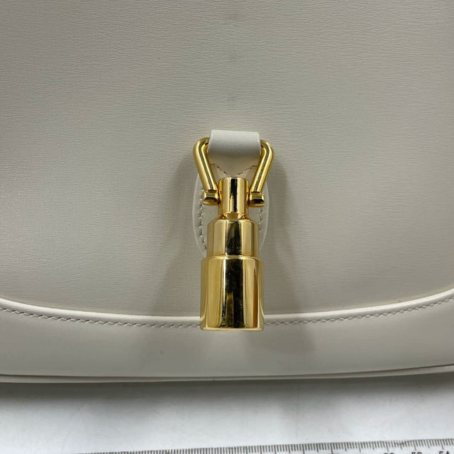 Sold Gucci Jackie 1961 White Leather Bag Small Missing Strap