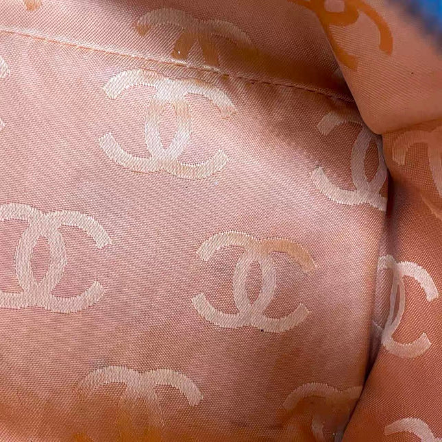 Chanel Cambon Large Dark Brown Calfskin Leather Double Strap Handbag