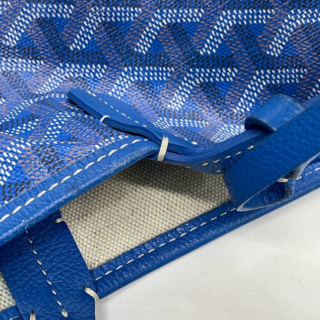 Sold Goyard Saint Louis GM Tote Large Blue 2014