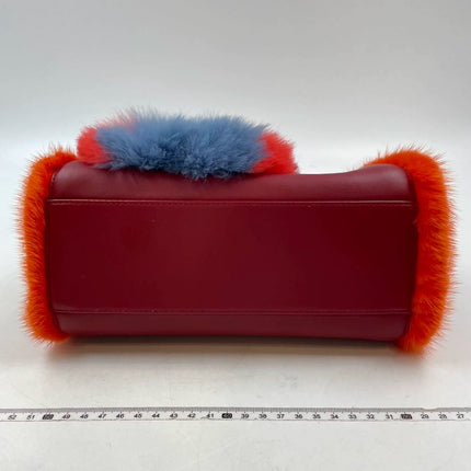 Sold Fendi Peekaboo Red Leather