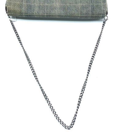 Sold Vintage Chanel East West Denim Shoulder Bag