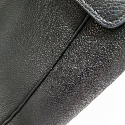 Celine Soft 16 Bag Large Black Grained Calfskin Leather
