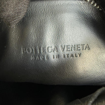 Bottega Veneta Jodie Mini Black Leather Silver Hardware