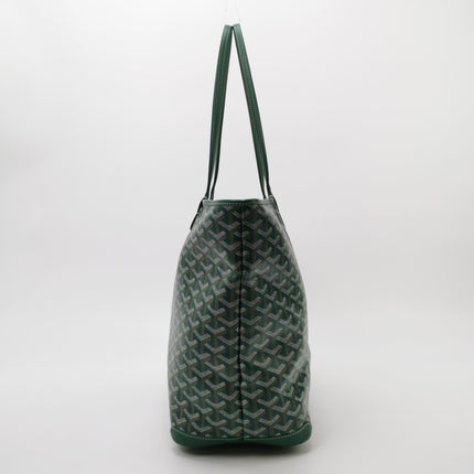 Goyard Artois Tote GM Large Green With Zipper