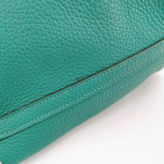 Sold Hermes Picotin 18 Clemence Taurillon Leather Green 2019