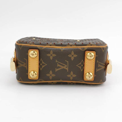 Louis Vuitton Trocadero Monogram Perforation Camera Bag Brown MM95175