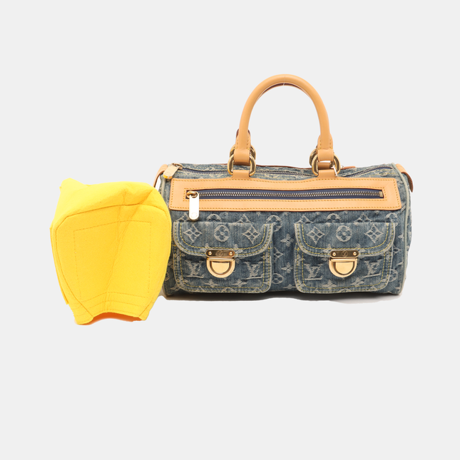 Louis Vuitton Denim Neo Speedy Boston Bag