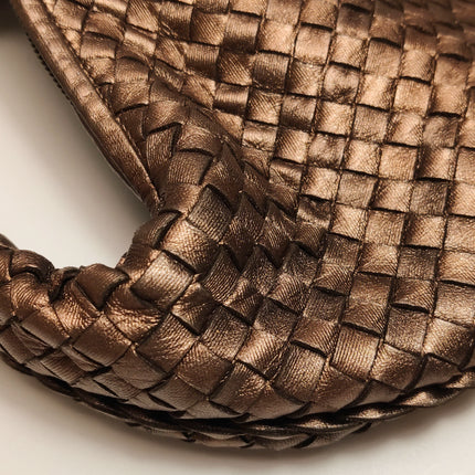 Bottega Veneta Veneta Hobo Metallic Copper Leather Large 47cm
