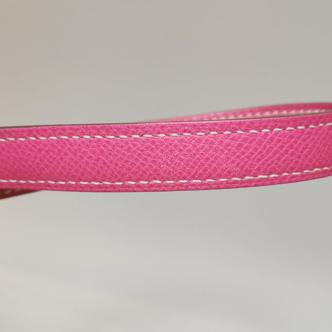 Hermes Kelly 32 Retourne E5 Rose Tyrien Pink Epsom Leather Palladium Hardware 2011