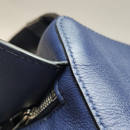 Loewe x Howl's Moving Castle Studio Ghibli Calcifer Puzzle Belt Bag Small Navy