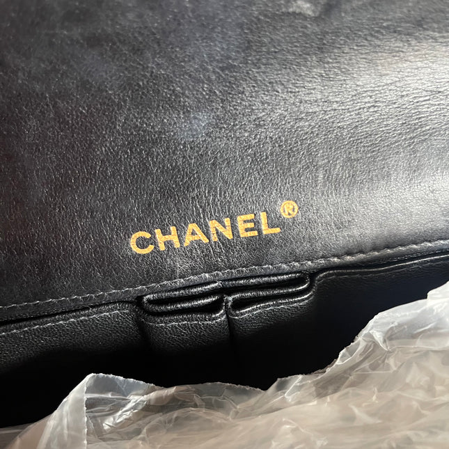 Sold Chanel East West Chocolate Bar Black Leather