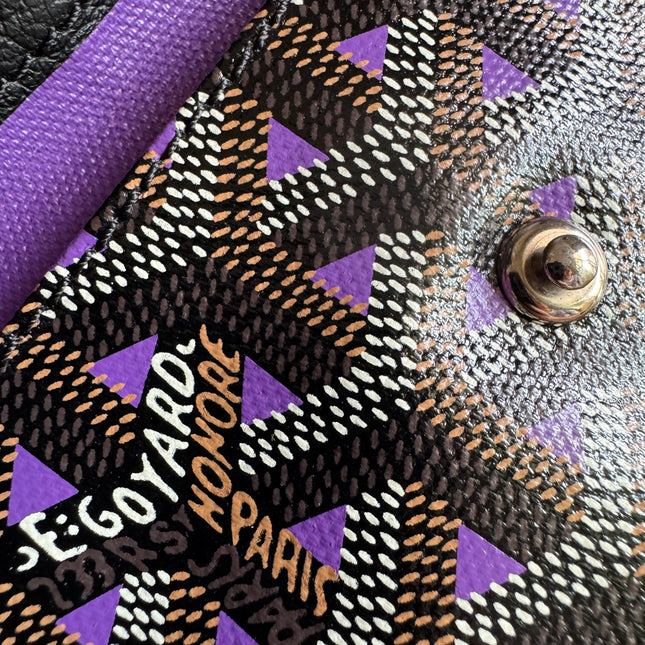 Goyard Special Edition Saint Louis PM Tote Medium Black Violet 2020
