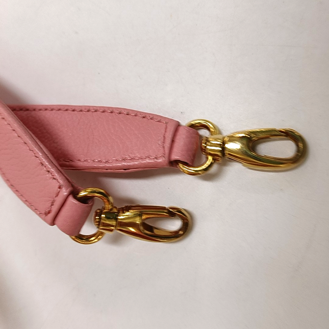 Chanel Cerf Executive Pink Caviar Leather Handbag Gold Hardware With Strap