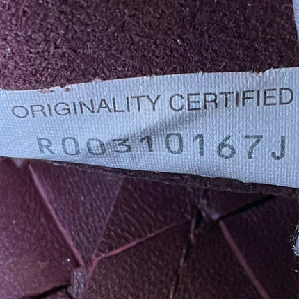 Bottega Veneta Andiamo Large Burgundy Handbag