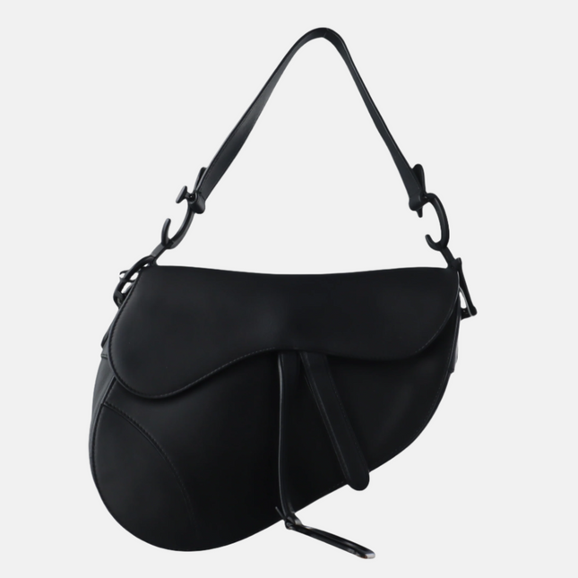 Dior Saddle So Black Medium Calfskin Leather Bag, 2019-Luxbags