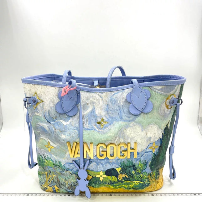 Louis Vuitton x Jeff Koons Masters Van Gogh Neverfull MM Tote Medium