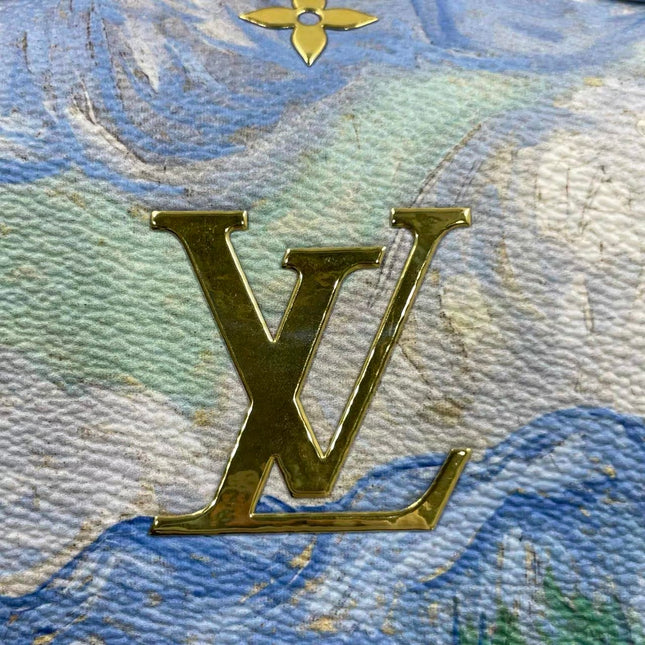 Louis Vuitton x Jeff Koons Speedy 30 Van Gogh Top Handle Bag