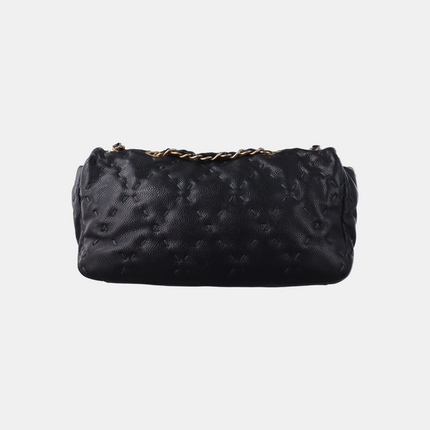 Chanel Wild Stitch Medium Black Calfskin Leather Flap Bag Gold Hardware, 2011