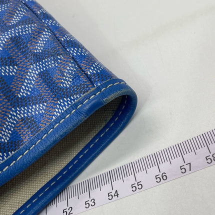Sold Goyard Saint Louis GM Tote Large Blue 2014