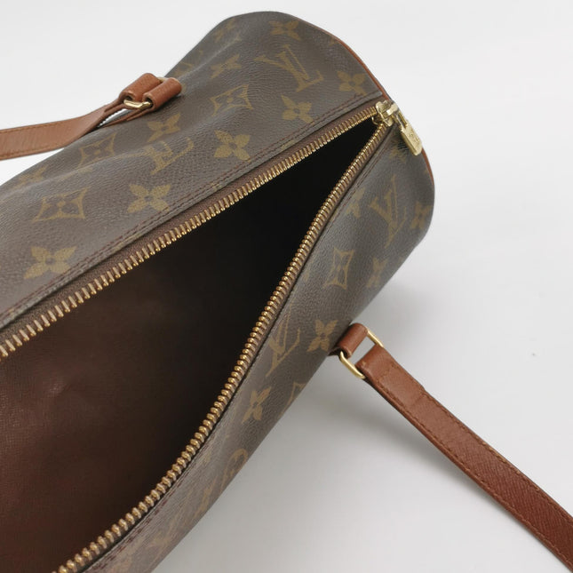 Louis Vuitton Monogram Papillon 31 Large and Mini Handbag Canvas