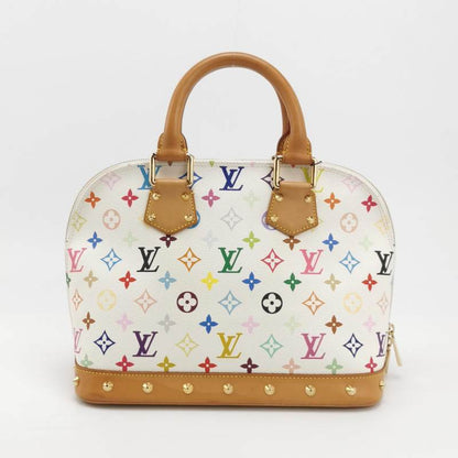 Louis Vuitton x Takashi Murakami Alma Small White Multicolor