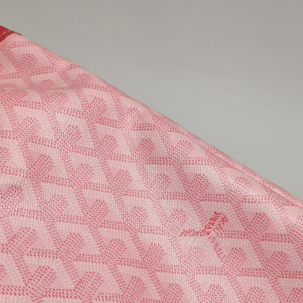 Goyard Artois Tote PM Medium Pink With Zipper and Reinforced Corners 2018