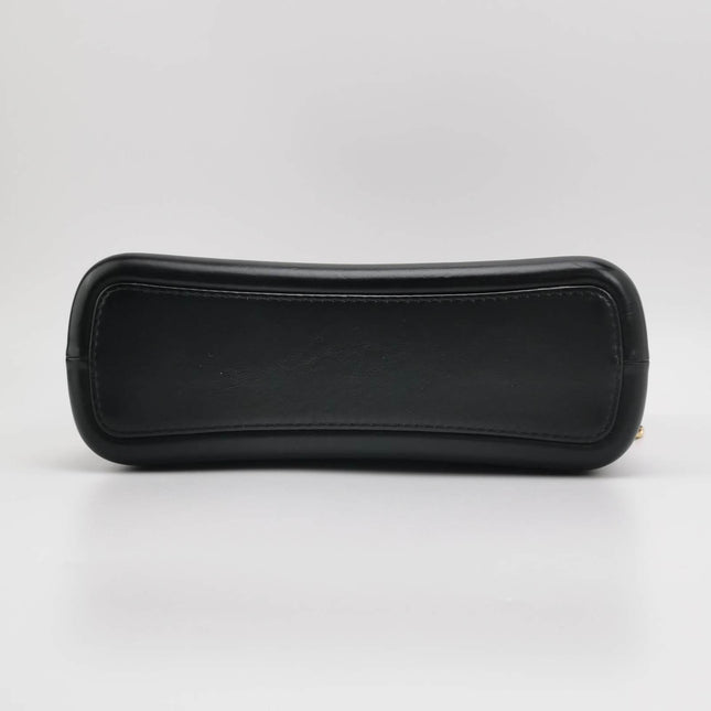 Chanel Gabrielle Hobo 2019 Beige and Black Leather Medium Crossbody Bag